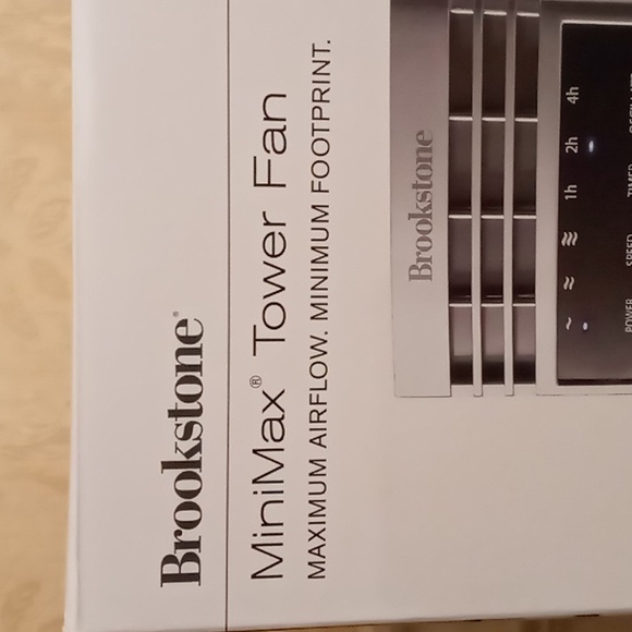 Brookstone Other Brookstone Minimax Tower Fan Poshmark